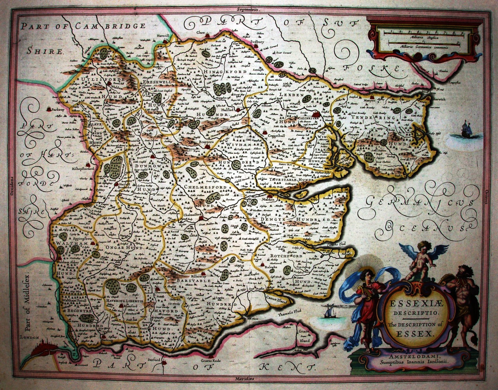 Essex ready for Atlas Novus, by Jansson, 1636
